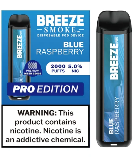 Blue Raspberry Breeze Pro 10ct