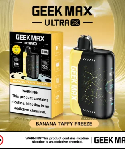 Geek Max Banana Taffy Freeze 5pk