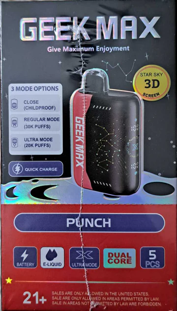 Geek Max Punch 5pk