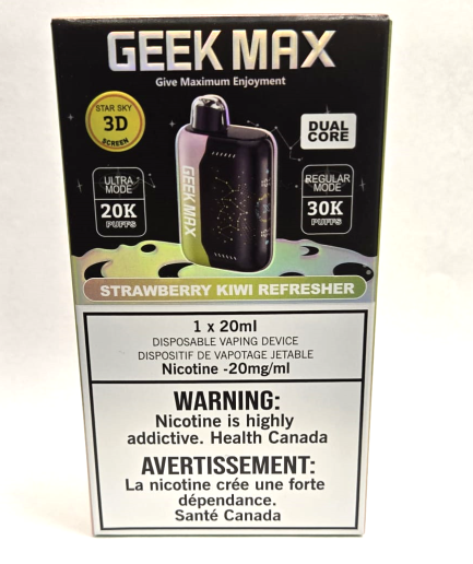 Geek Max Strawberry Kiwi Refresher