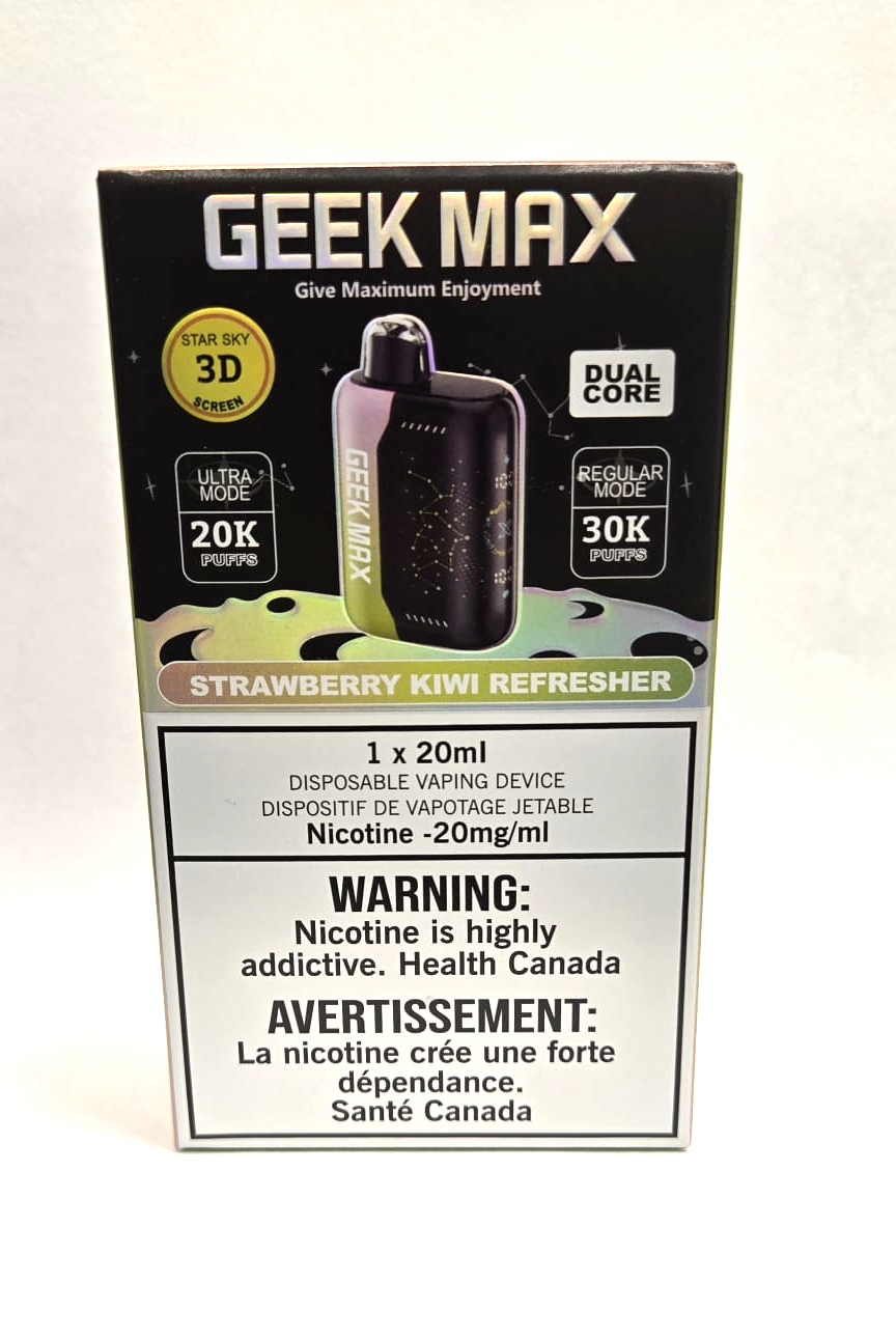 Geek Max Strawberry Kiwi Refresher