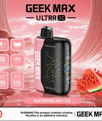 Geek Max Watermelon Ice 5pk