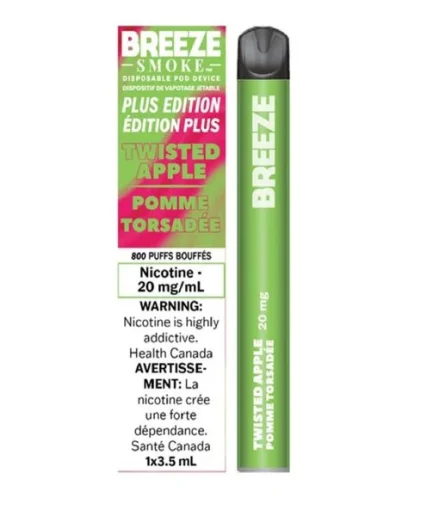 breeze plus Edition 800 puffs Twisted Apple