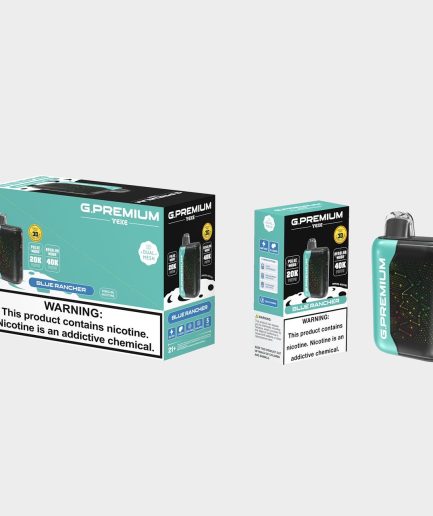 G.PREMIUM 40k puffs /5count /Blue Rancher