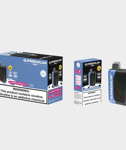 G.PREMIUM 40k puffs /5count / Blueberry Watermelon