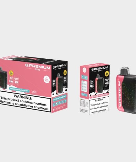 G.PREMIUM 40k puffs /5count /Frozen Strawberry