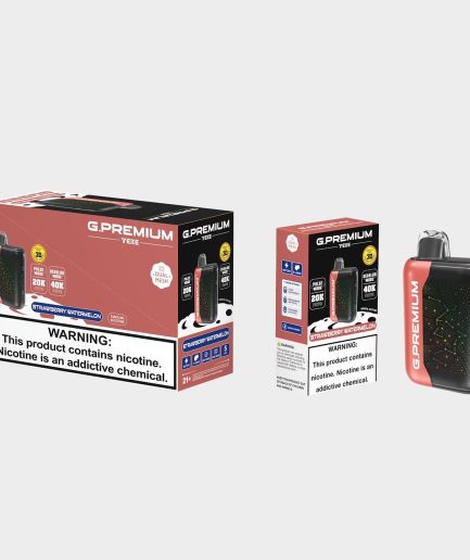 G.PREMIUM 40k puffs /5count / Strawberry Watermelon