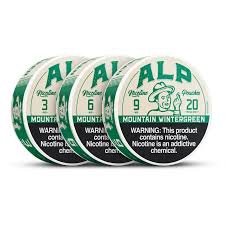 ALP Nicotine Pouches / Mountain Wintergreen /5 count